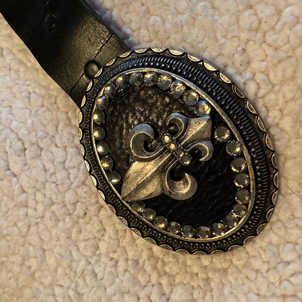 Leather Belt and Buckle